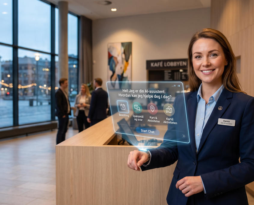 AI - Agent for hotell betjening